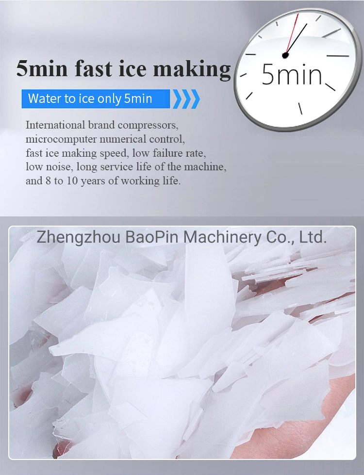 30t Commercial Industrial Electric Snow Nugget Block Granular Cube Ice Making Machine for Cool Solution Catering Supplies