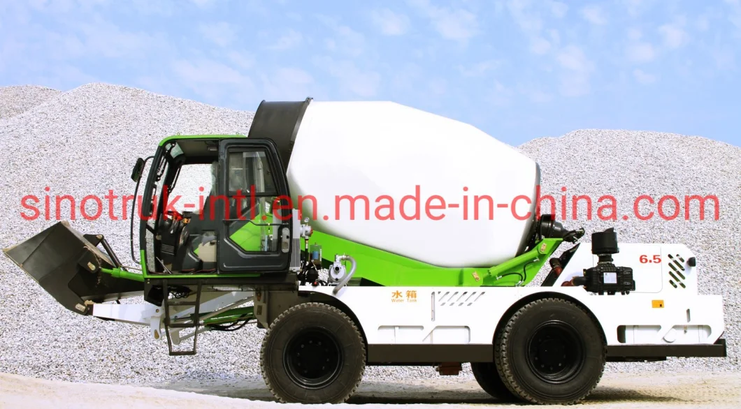 Self Loading Mobile Planetary Concrete Mixer Manufacture 6.5m3 Cement