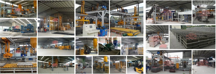 Siemens Electronic Components Germany Technology Concrete Block Producing Machine Hfb5250A 12 Pieces Blocks Making Machine with Frequency Conversion Motor