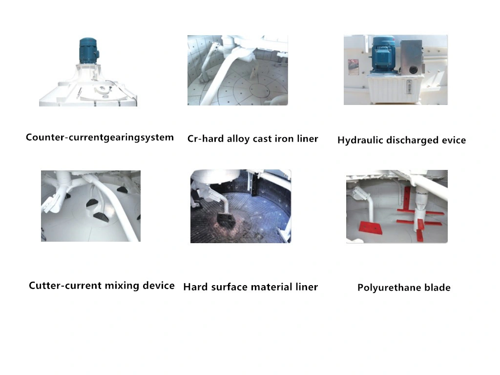 Counter-Current Planetary Concrete Mixer From China