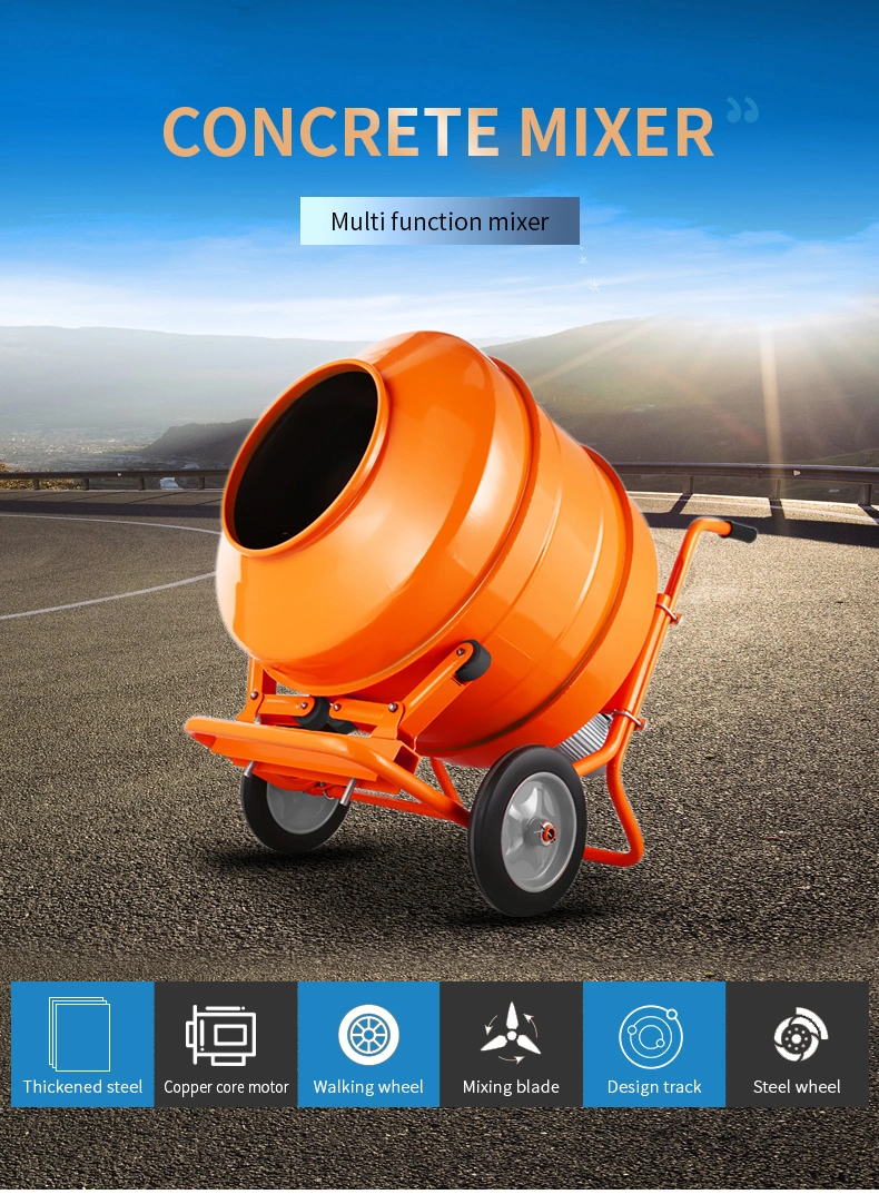 Price of Concrete Mixer with Lift Hopper