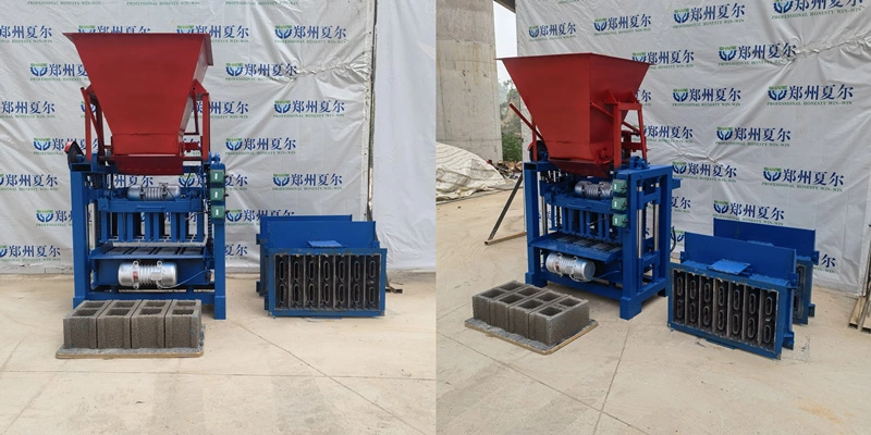 Building Mud Price List of Concrete Paving Manual Cement Hollow Brick Making Machinery Concrete Block Molding Making Machine Bricks Diesel in Ghana Ethiopia