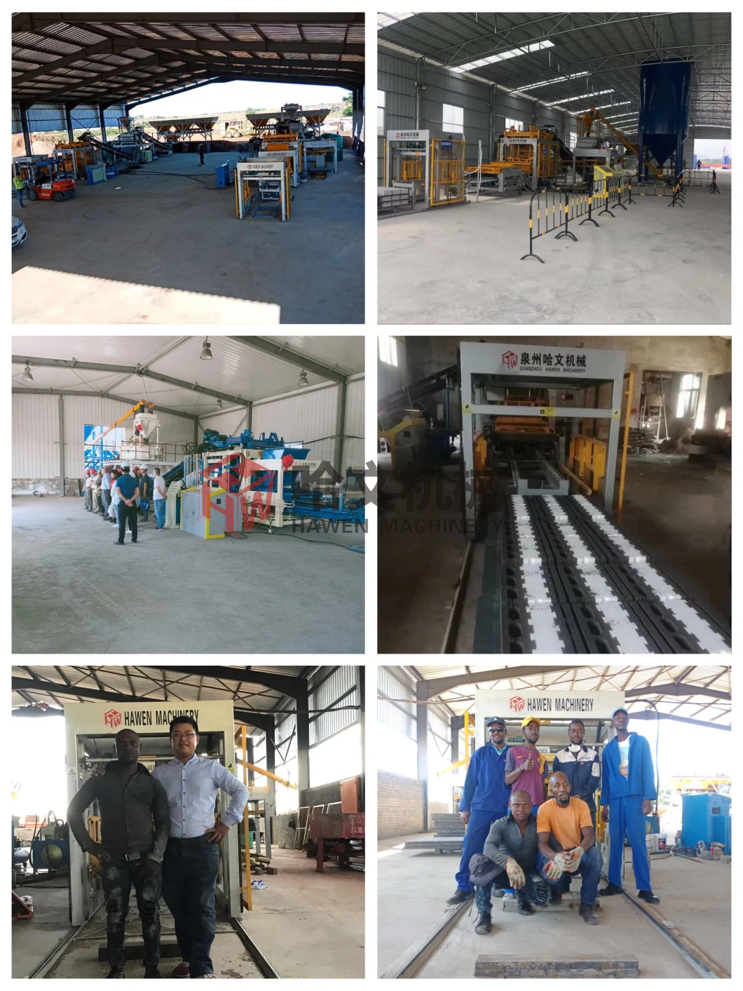 High Quality Automatic German Technology Block Brick Paver Making Machine for Sales in Africa