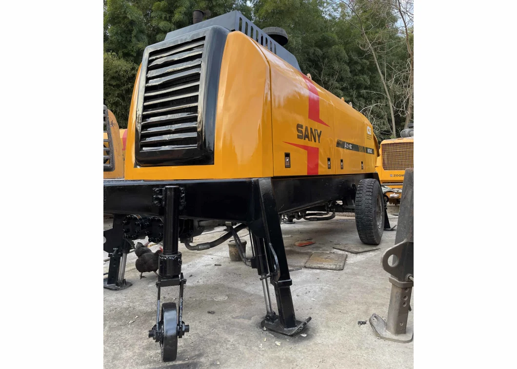 Used Small/Mobile/Portable/Electric/Diesel Type Trailer-Mounted Stationary Concrete Pump Price