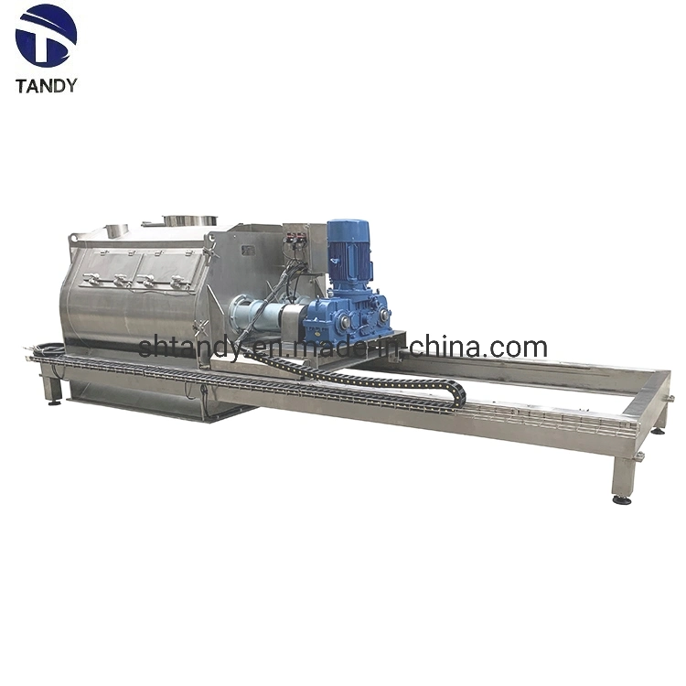 High Efficient Double Shaft Paddle Feed Mixer/Twin Shaft Concrete Mixer
