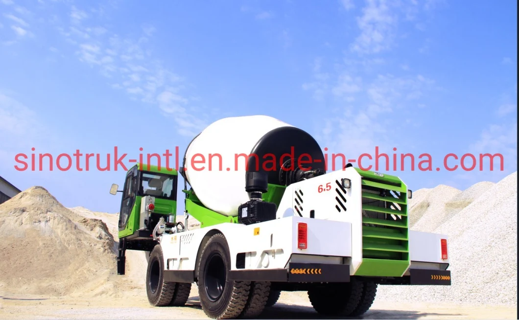 Self Loading Mobile Planetary Concrete Mixer Manufacture 6.5m3 Cement