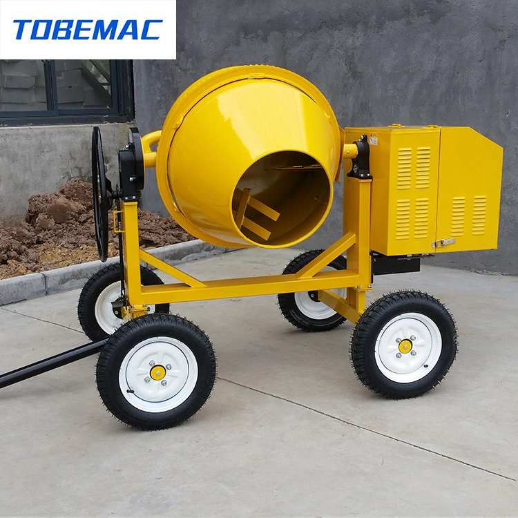 Manufacturer Cm400-4c Diesel Tilting Drum Concrete Mixer with Good Quality