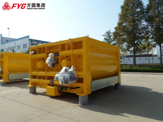 1.5 Cubic Meter Twin-Shaft Concrete Mixer