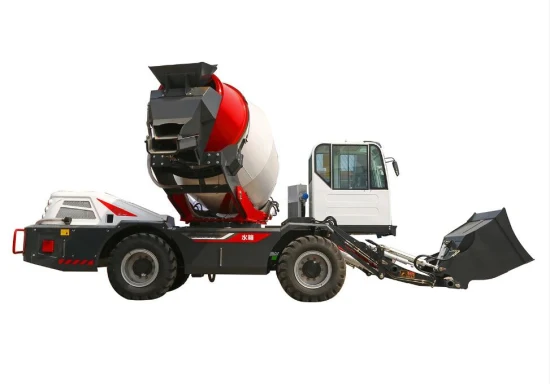 3.5cbm Self Loading Diesel Portable Concrete Mixer Machine with Pump Truck to Make Concrete Blocks with Lift Concrete Mixer Truck