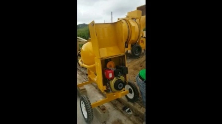 High Quality Cm350-4A Tilting Drum Concrete Mixer for Factory Price