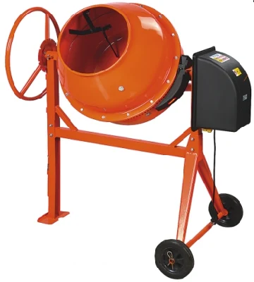 Portable Concrete Mixer with Lift