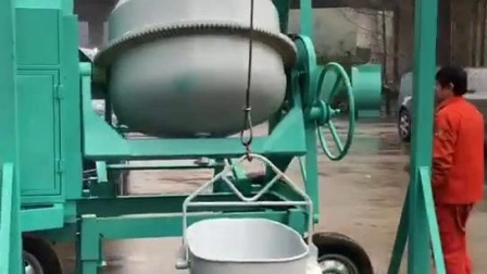 High Performance Concrete Mixer with Lift Hopper Price