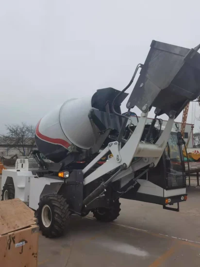 New Design Famous Concrete Ready Mixer Truck Auto Feeding Cement Mixer Machines Cement Mixer