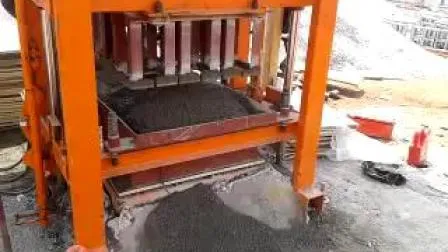 Mobile Electric Diesel Model Concrete Hollow Block Making Machine