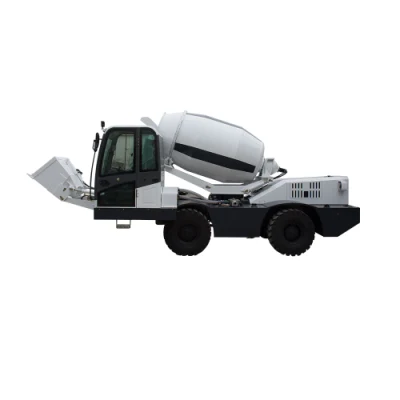 Factory CE Approved Continuous Trailer Truck Sale Mobile Planetary Concrete Mixer 2.5 Cement