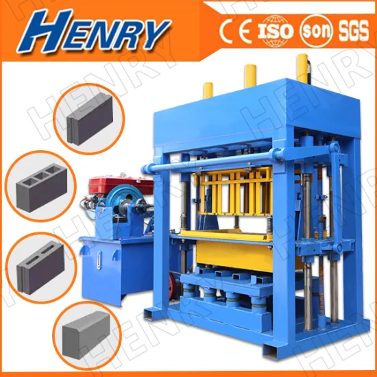 Diesel Engine Concrete Block Making Machine, Hollow Block Making Machine Price